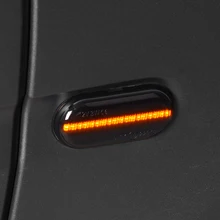 2 шт. автомобильный крыло светодиодный светильник поворота рулевая лампа боковой сигнал для Smart 451 453 fortwo forfour автомобильные аксессуары