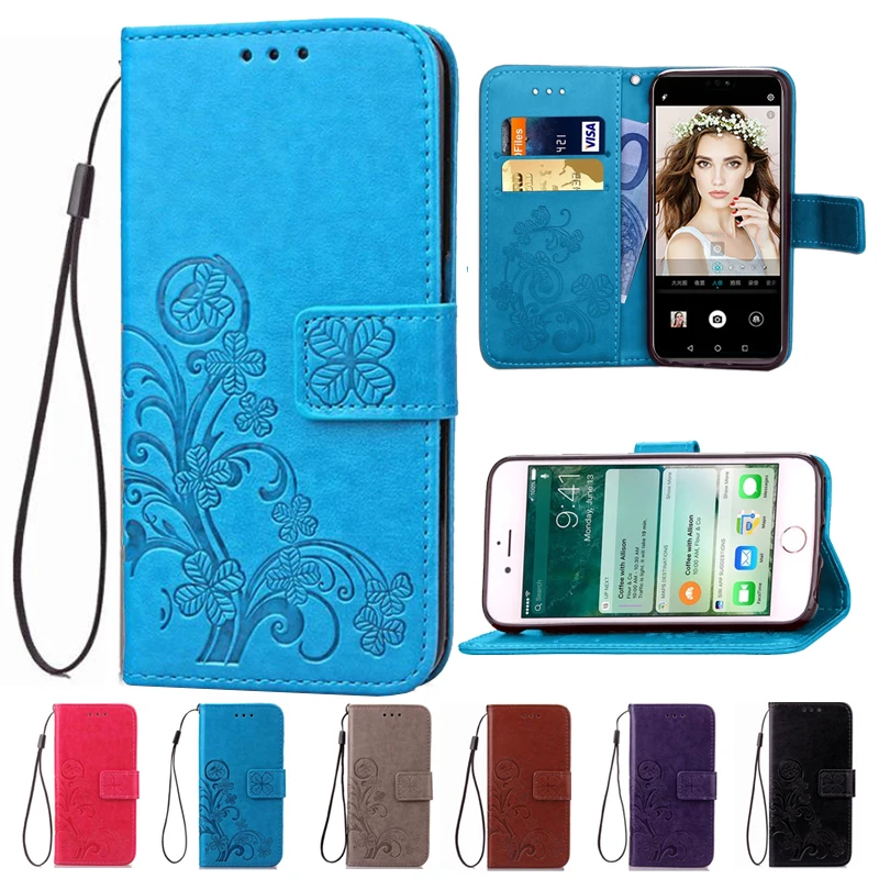 Case for ZTE Blade V9 Vita Nubia M2 V7 Lite V8 Z11 Mini V6 Plus Z9 D6 X7 Z7 Leather Flip Soft Wallet Back Cover | Мобильные телефоны