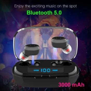 

XI10S Wireless Headphones Mini Bluetooth 5.0 6D Stereo Earbud Headsets Binaural Charging Box Capacity 3000ma