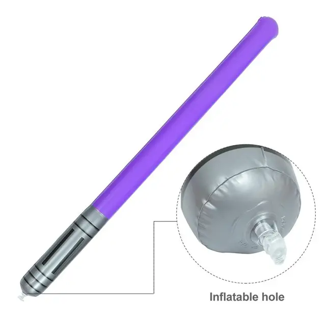 10pcs Inflatable Cosplay Light saber Inflatable Sword Toys boys for Star Fans Children War Game Birthdays Party Gifts 5