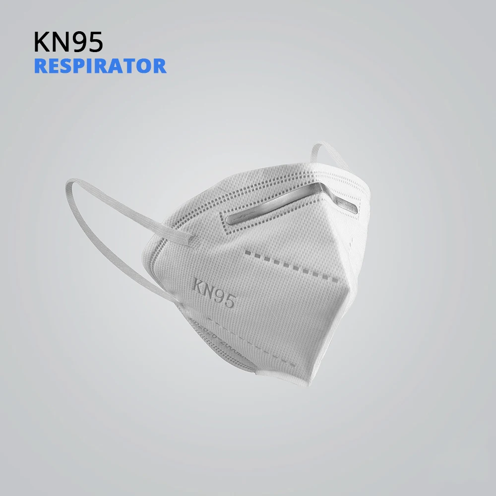 

10 Pcs/bag Non-Woven Fabric KN95 Face Masks Dust Respirator PM2.5 Anti-fog Protective N95 Masks Safety as FFP2 KF94