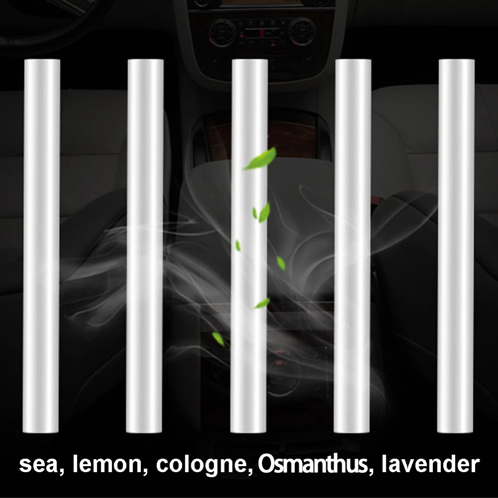 5 different sticks IKSNAIL автомобильный ароматизатор с зажимом для кондиционера, подвесной автомобильный ароматизатор, стойкие ароматы, ароматерапия, специальный освежитель воздуха для автомобиля - Название цвета: 5 different sticks