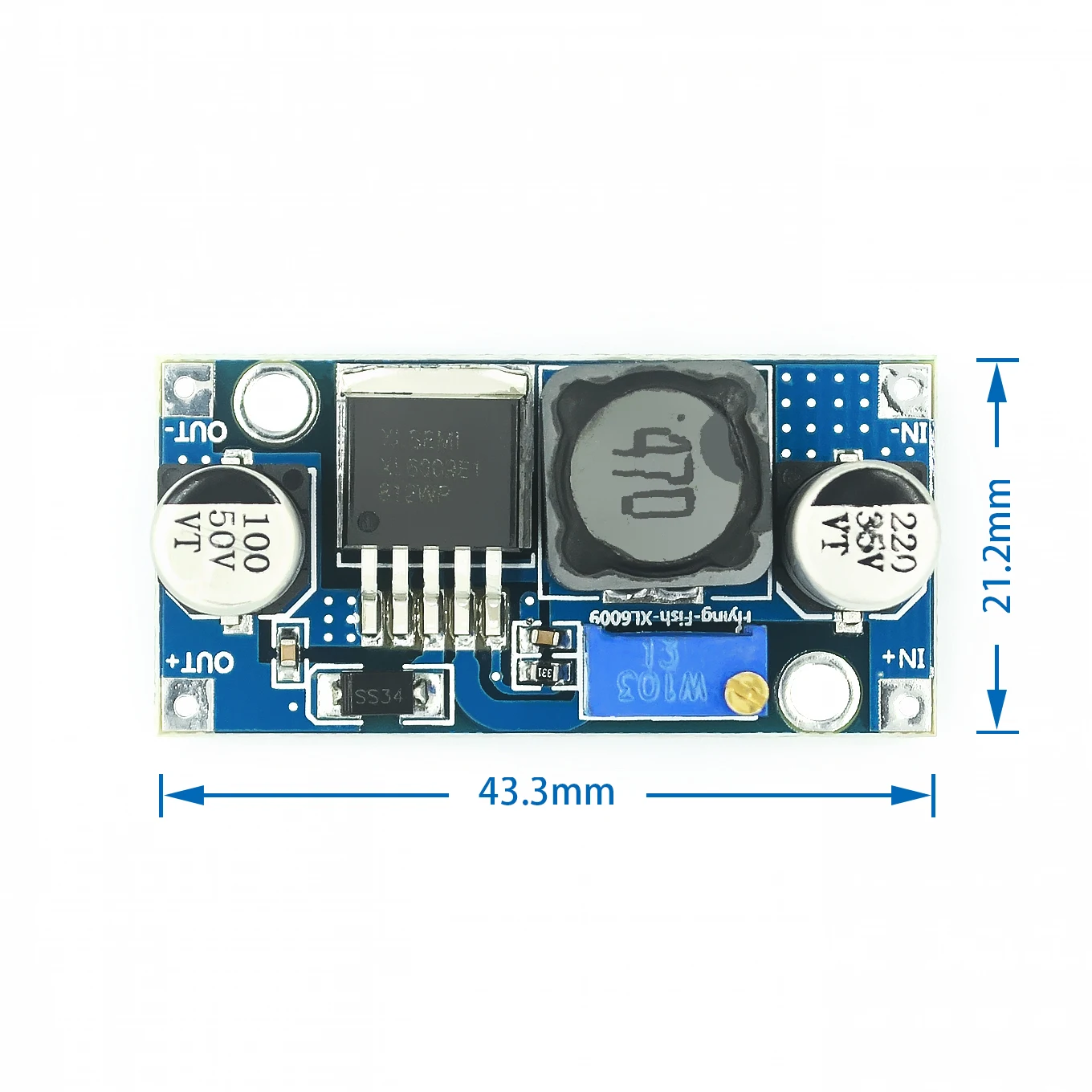 Модуль повышения мощности XL6009 регулируемый регулятор LM2577|power module|dc-dc power moduledc-dc