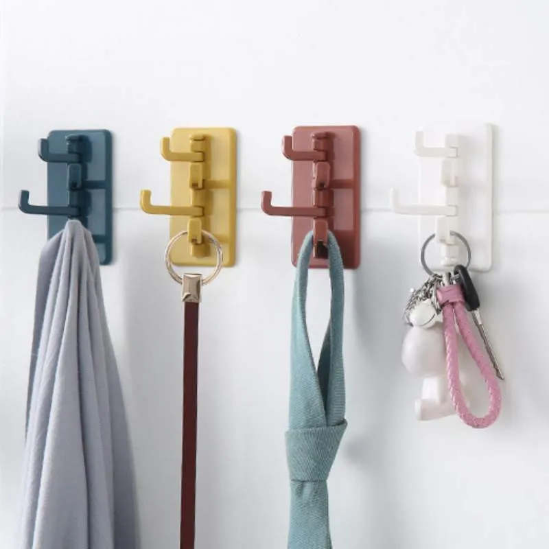 

Swivel Coat Hooks Folding Swing Arm Hat Hanger Bathroom Kitchen Wall Mount Hooks Foldable Arms Towel/Clothes Hanger