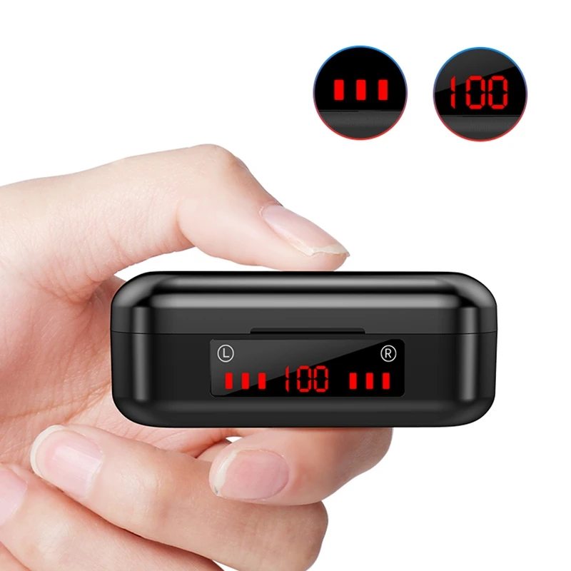 TWS V7 Bluetooth Earphone 5 0 Sports Earbuds Waterproof Music Headphones HIFI Stereo Noise Reduction for Huawei Xiaomi iPhone