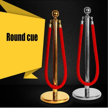 

DIY barrier red rope color optional 1.5M high quality rope for the welcome queue, hotel bar fence,