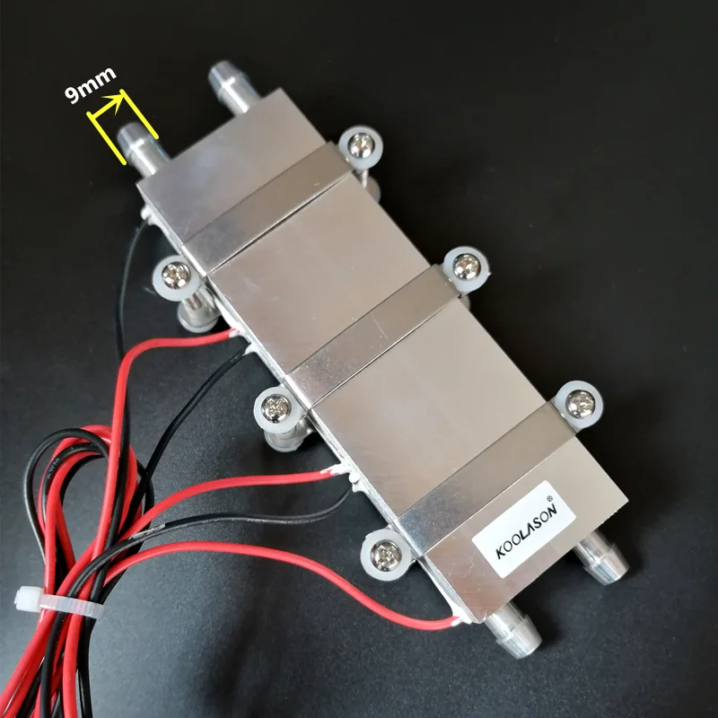 KOOLASON DC12V термоэлектрический электронный Пельтье радиатор ЦПУ вспомогательный охладитель с водяным охлаждением Холодильный аппарат комплект