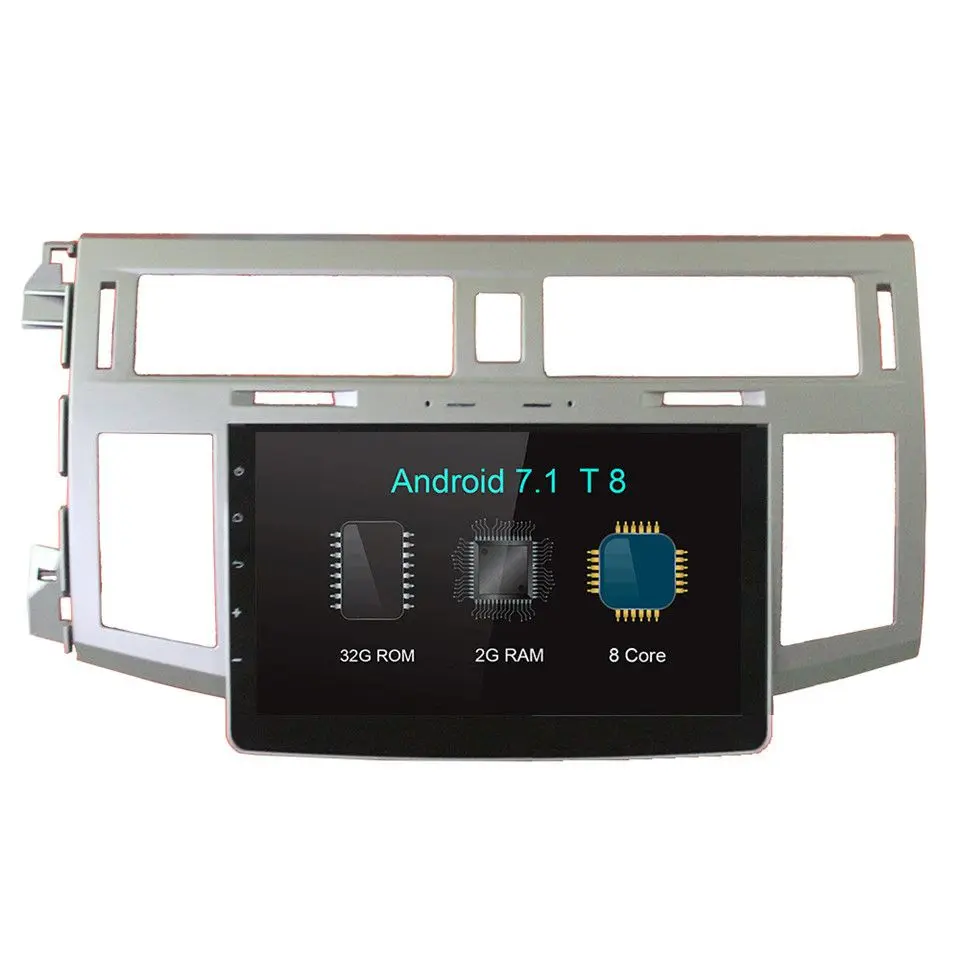 Perfect Car radio Car MP5 Multimedia Player For Toyota Prado DVD one Din Navigation GPS 32G ROM 2G RAM 2006-2010 Android 7.1 parktronic 1