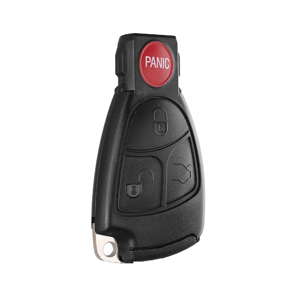 3+1 Buttons Car Remote Key Fob Shell Case with Battery Holder for Mercedes B-enz broken buttons worn key case replacement Cover