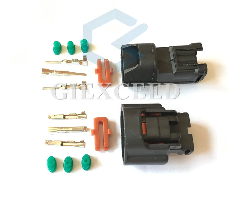 2 комплекта 3 Pin 7283 8730 30 7182 датчик скорости колеса гнездо EVO Mivec распределительный