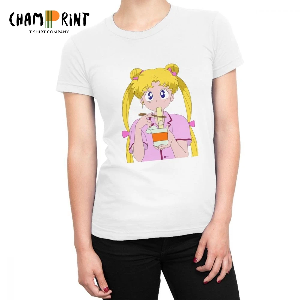 

Usagi Tsukino Sailor Moon T Shirt Anime Funny Ulzzang T-shirt Women Tumblr Tees Top Funny Cotton Female Clothes Plus Size