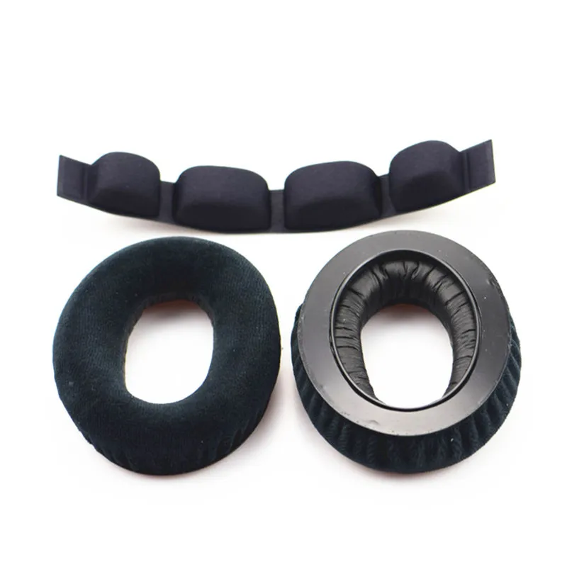 

Replacement velvet foam ear cushion earmuffs for Sennheiser HD545 HD565 HD580 HD600 HD650 HD650 headphone repair parts
