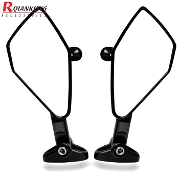 

Universal motorcycle Mirror Moto Rear Blue Glass Mirrors FOR KAWASAKI VERSYS 1000 VULCAN/S 650cc Z750 Z800/E veRsion NINJA 250R