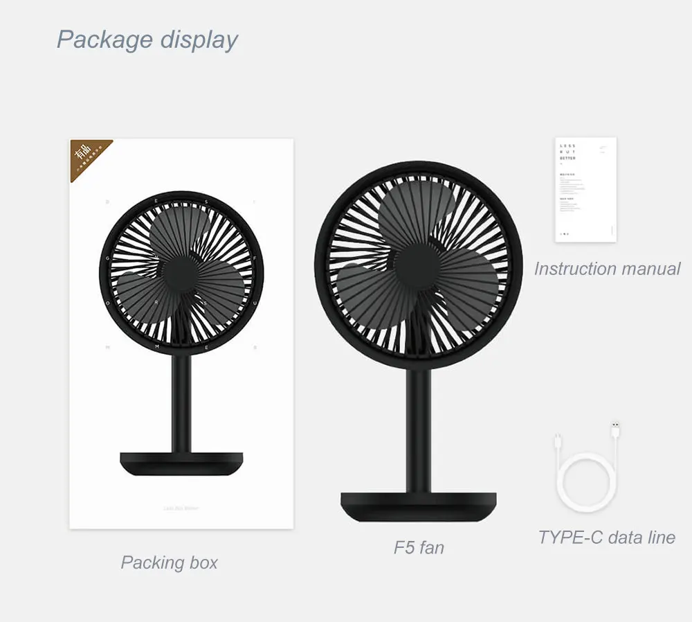 Xiaomi Solove F5 Desktop Stand Fan