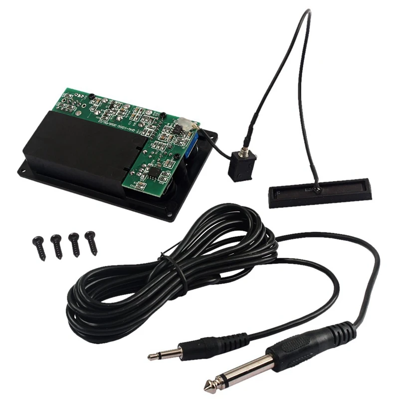 1 Набор скрипка эквалайзер Mute Preamp Pickup EQ с пьезо «сделай сам» штекер отверстие выходной кабель B60 для электрической скрипки аксессуар