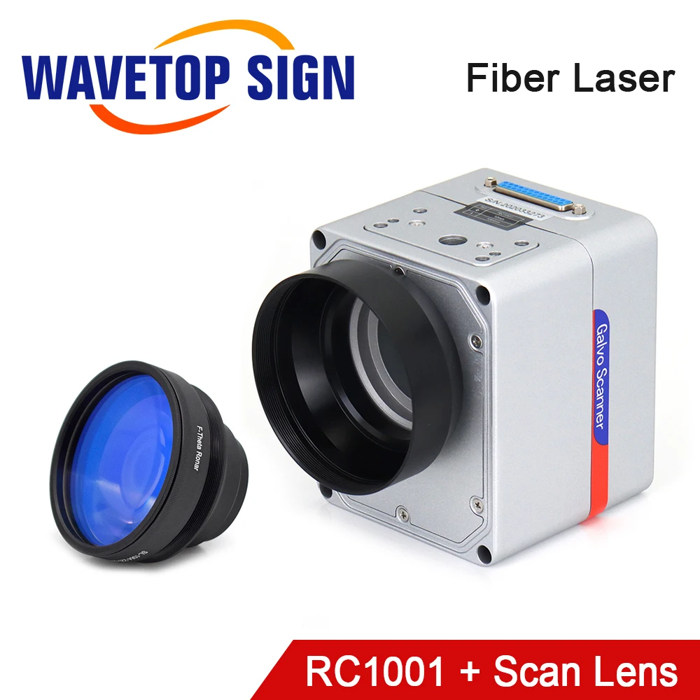 OPEX F-theta Field Scan Lens 1064nm 112x112mm F163mm and Galvo Scanner RC1001 for Fiber Laser Marking Machine Parts | Инструменты