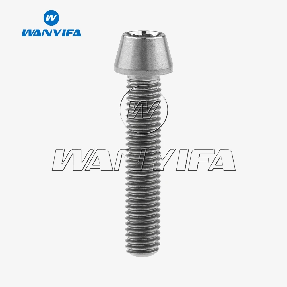 Wanyifa Ti Болт M8x40mm шестигранный ключ полный резьбовой винт для велосипеда мотоцикла