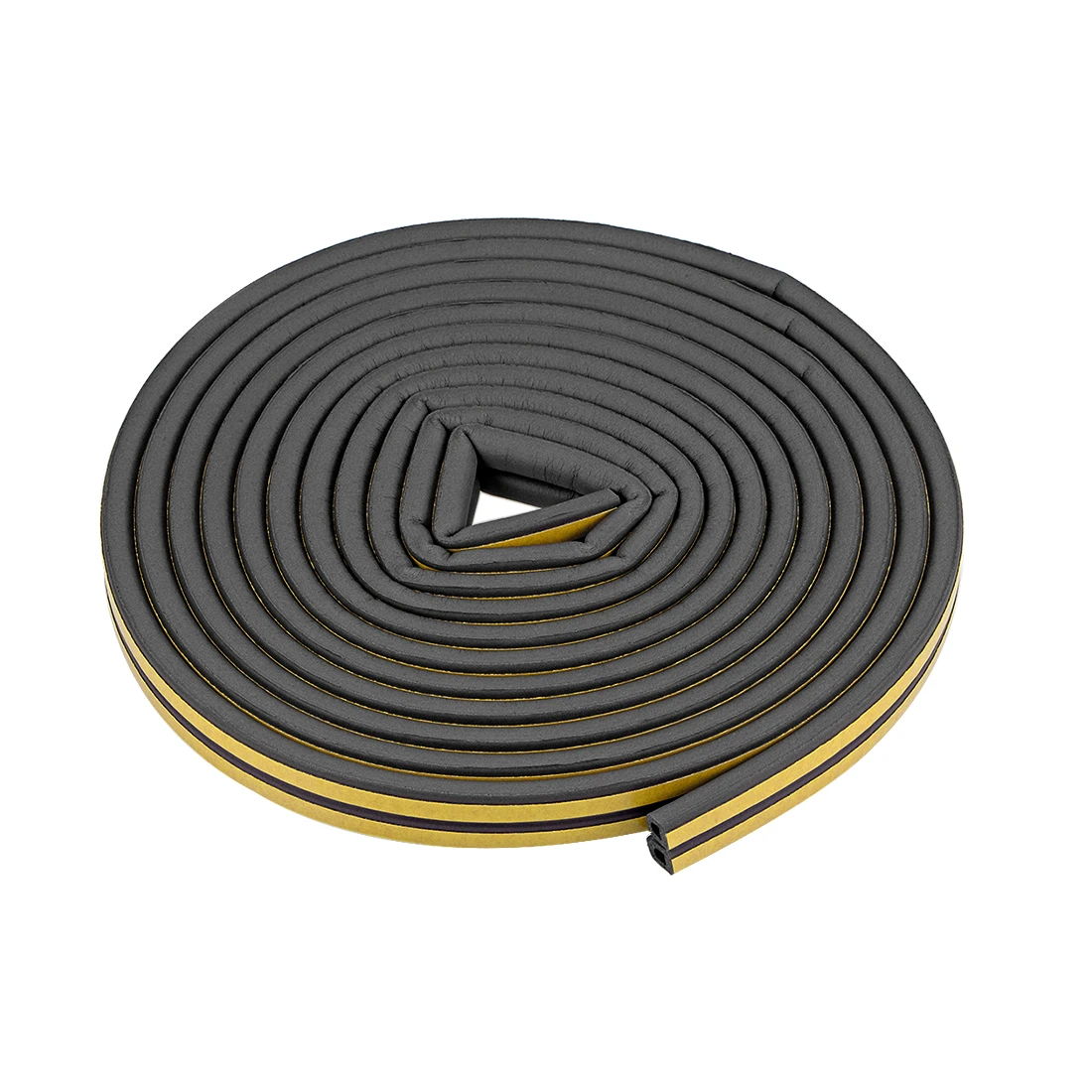 uxcell Foam Seal Strip Adhesive Tape 9mm Width 4mm Thick 3 Meters Long Gray 3Pcs