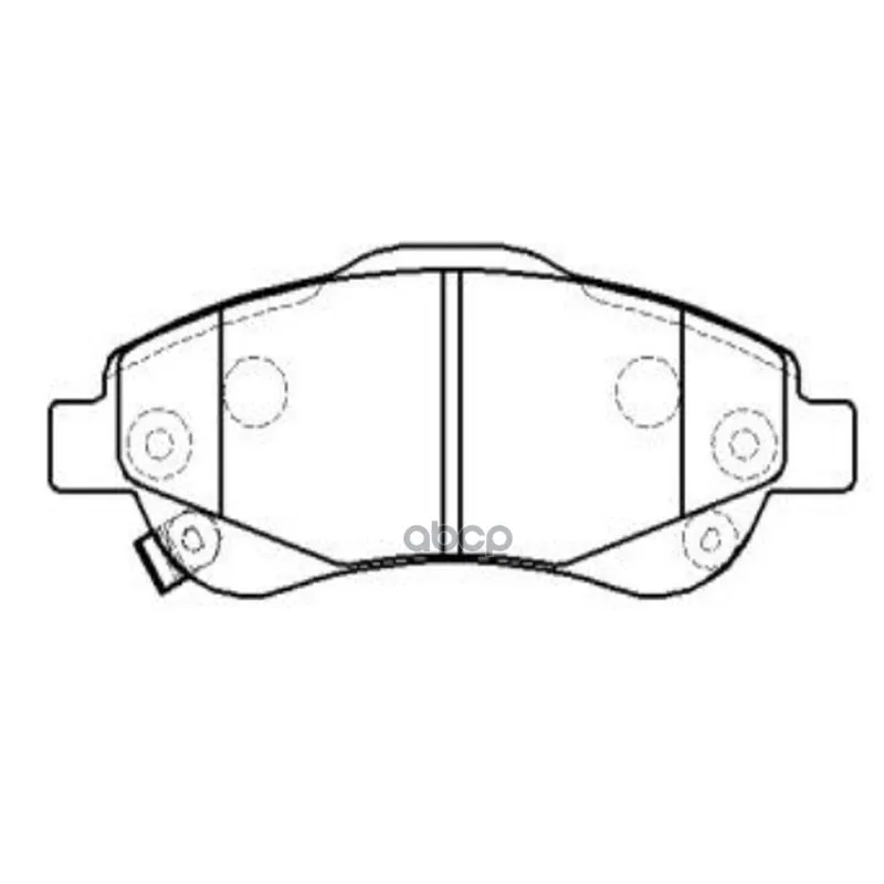 Колодки Тормозные Дисковые Передние Honda Cr-V 2.0/2.2d/2.4 06 Ckho-73 Ctr арт. CKHO-73