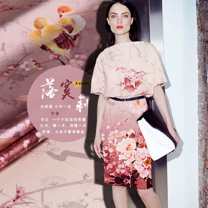 Шелковый стрейч атласа 118 см Ширина 19 momme/чистого шелка ткань для пошива платьев позиционирования