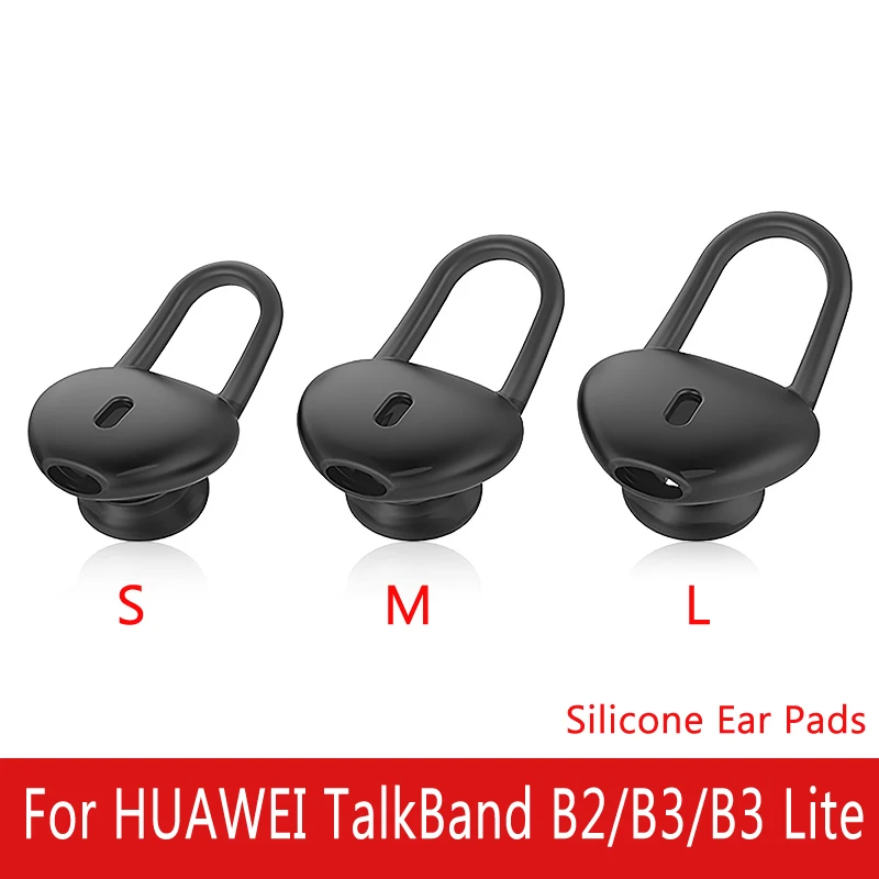 Силиконовый чехол в ухо для HUAWEI TalkBand B5/B2/B3 Lite Bluetooth наушники амбушюры силиконовые сменные вставные наушники амбушюры - Цвет: For TalkBand B2 B3