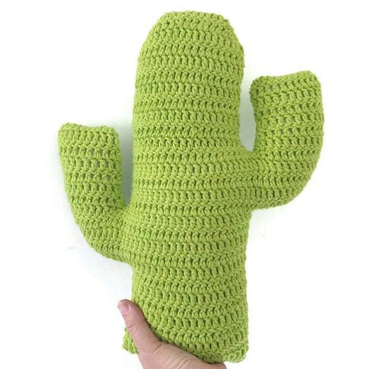 

2018 Hot Selling INS CHILDREN'S Pillow Plant Hand-woven Cactus CHILDREN'S Room Cartoon Decoration Toy