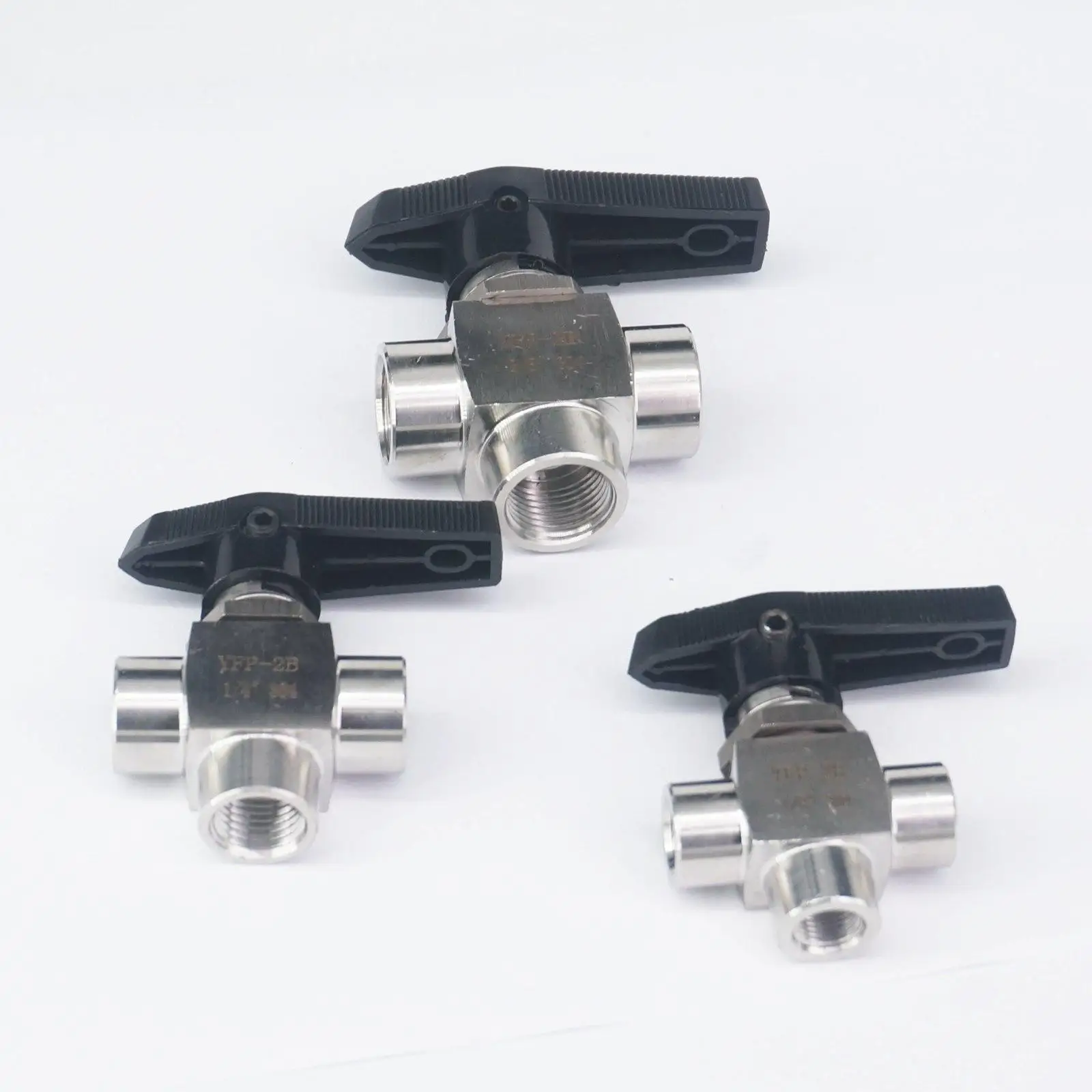 1/8 &quot1/4&quot 3/8 &quot1/2&quot 3/4 &quotBSP Женский 304 нержавеющая сталь L порт шаровой клапан 915