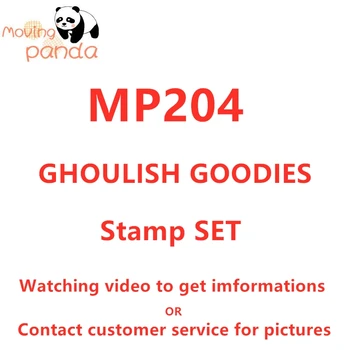

MP204 GHOULISH GOODIES Metal Cutting Dies and Stamps for DIY Scrapbooking Embossing Paper Cards Decorative Crafts Die Cuts
