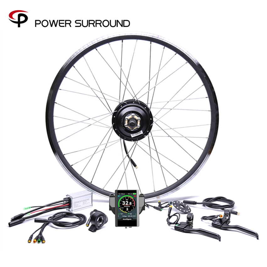 Farbe display Wasserdichte 48v500w Bafang Vorne/hinten Elektrische Bike Conversion Kit Bürstenlosen Hub Motor rad Farbe display Wasserdichte 48v500w Bafang Vorne/hinten Elektrische Bike Conversion Kit Bürstenlosen Hub Motor rad
