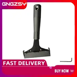 Grattoir à peinture en verre avec poignée antidérapante, nouveau, robuste, pour enlever les carreaux de sol avec tournevis, outils de nettoyage de raclette de rasoir E29 