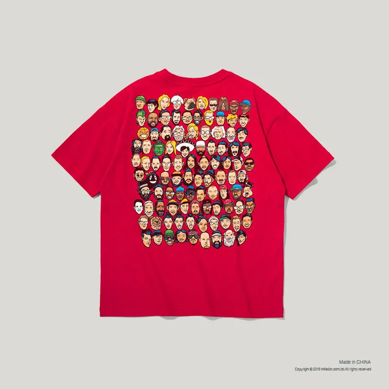 T-shirt2019 красного цвета для мальчиков, летняя новая модная футболка с короткими рукавами и принтом из мультфильмов свободная хлопковая Детская рубашка модные повседневные футболки