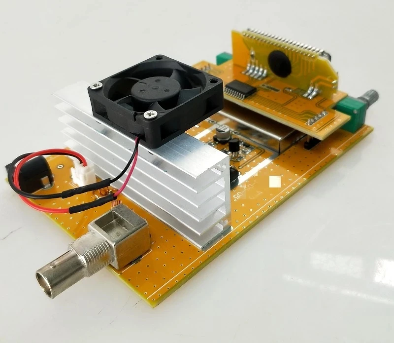 1W/7W FM Transmitter boadcast PCB 76M-108MHZ stereo PLL FM transmitter suite