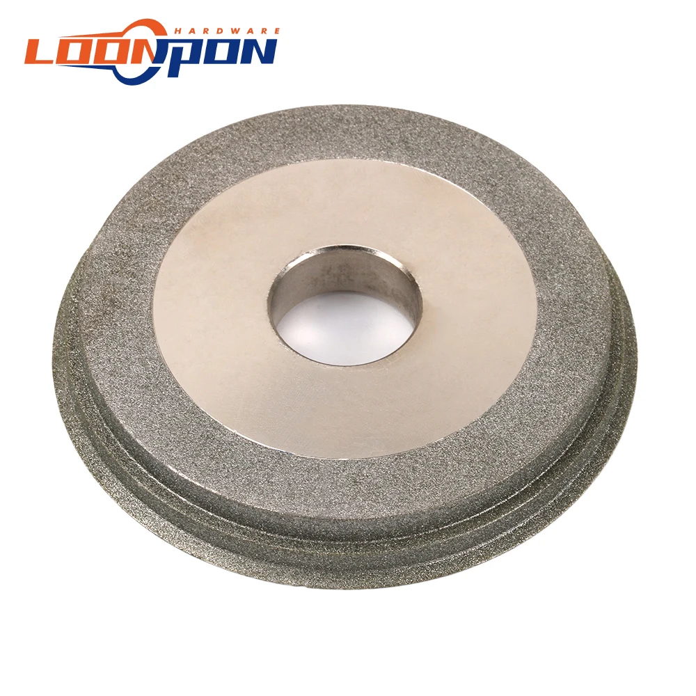 78-85mm Diamond Grinding Wheel Electroplate Grinding Circle 150Grit Grinder for Carbide Metal Tungsten Steel Milling Cutter