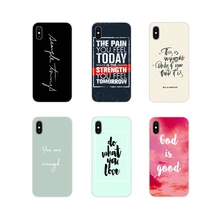 Simple frase en inglés sobre el amor para Samsung A10 A30 A40 A50 A60 A70 Galaxy S2 Note 2 3 Grand Core Prime accesorios cubiertas