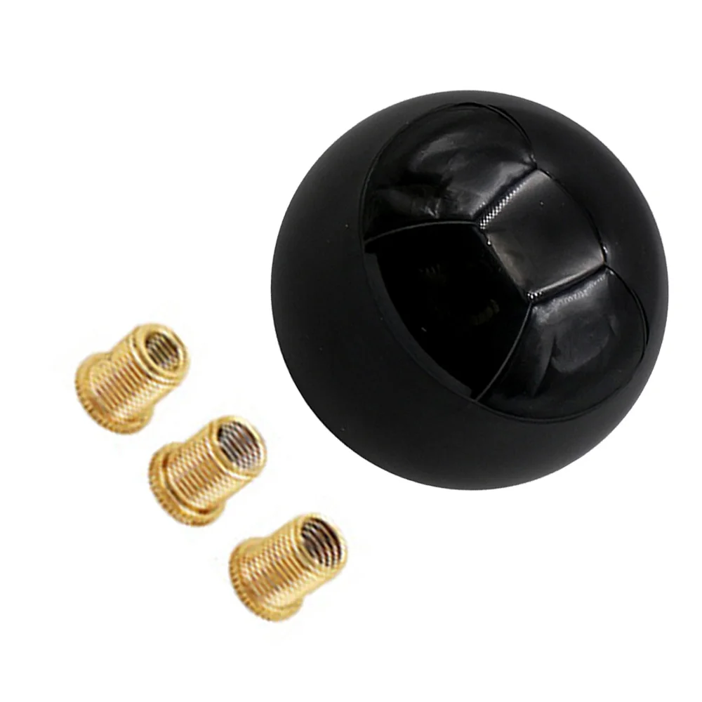 

Car Universal Round Balls Shift Knob Gear Manual Gearbox Lever Handle Adapter US