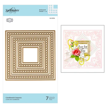 

2020 Hot New Cuts Nesting Rectangle Album Frame Molds Metal Cutting Dies Foil and Crafts Scrapbooking For Card Making no stamps