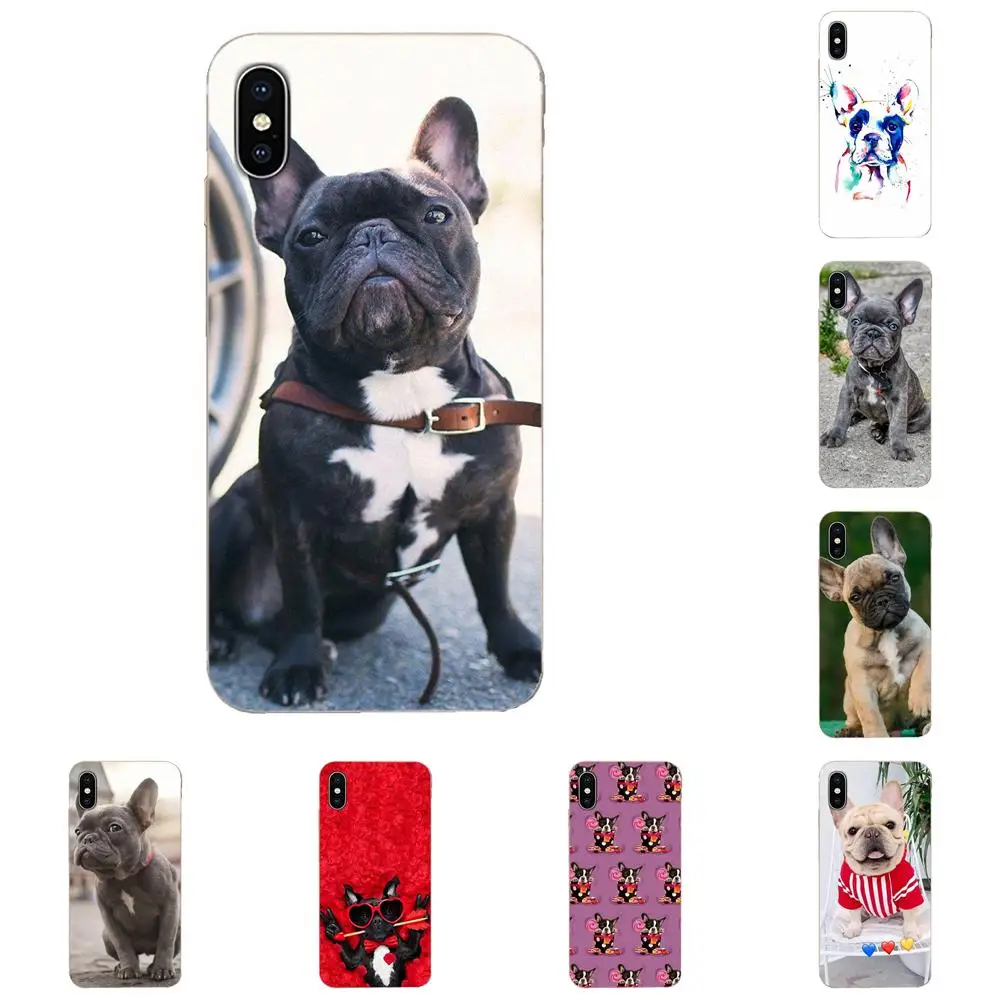 Задняя крышка Красочный Французский бульдог модный для Sony Xperia Z Z1 Z2 Z3 Z4 Z5 compact Mini M2