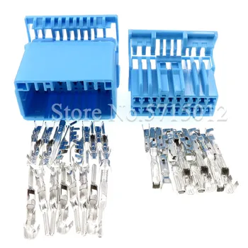 

20 Hole Automotive CD Player Power Speaker Socket Audio Auto Connector Female Male For Honda Fit Buick MX5-A-20P-C