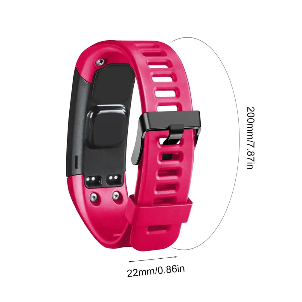 Замена мягкий силиконовый браслет ремешок браслет для часы Garmin vivosmart HR 17Dec21