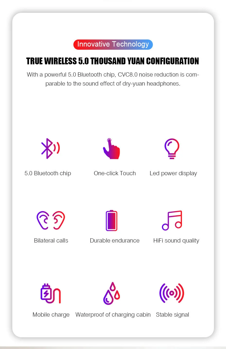 Новые TWS 5,0 Bluetooth наушники 8D стерео беспроводные наушники мини беспроводные наушники с 1500 power Bank держатель телефона