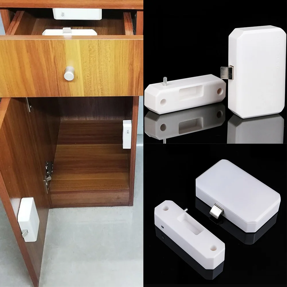 Electronic Durable Practical Smart Safety File Invisible Wardrobe Drawer Lock Letter Box Cabinet Office Home Sensor