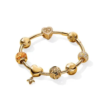 

Kaliyah 100% 925 Pure Silver 1:1 Original Heart Clip Bracelet Free Of Charge