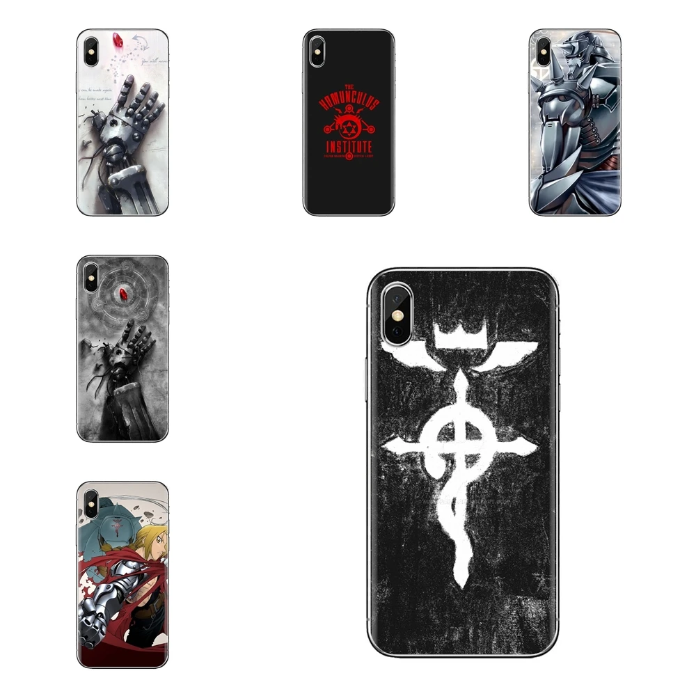 Anime Fullmetal Alchemist For Xiaomi Mi6 Mi 6 A1 Max Mix 2 5X 6X Redmi Note 5 5A 4X 4A A4 4 3 Plus Pro TPU Transparent Cover Bag |