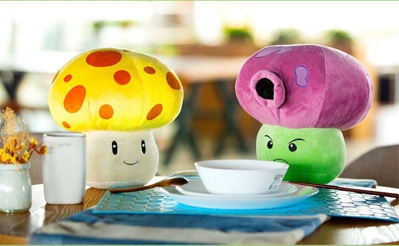 Genuine Plants vs Zombies2 15-40cm Cute Cartoon Game Stuffed Plush Doll Toy Sunflower Wall-Nut Peashooter Squash Figure Kid Gift