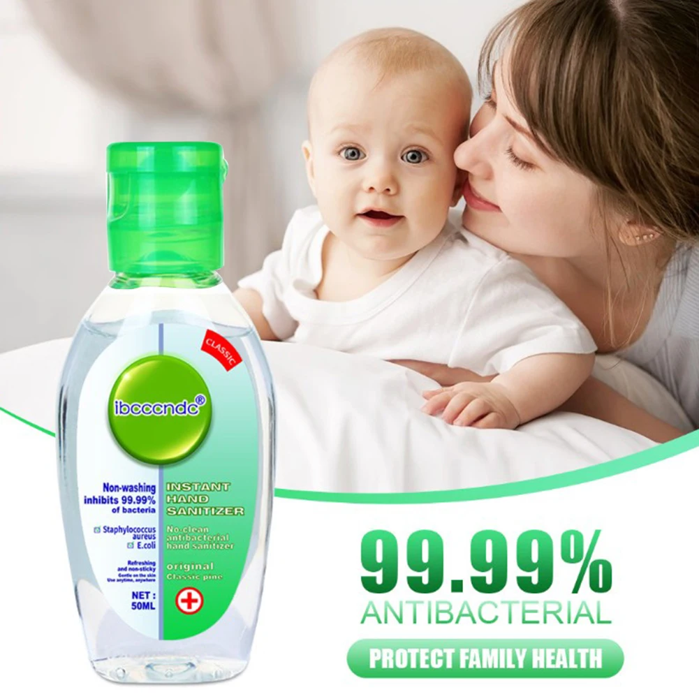 

50ml Portable Antibacterial Hand Sanitizer Disinfection Gel Cleaner Disinfection Disposable Hand Sanitizer For Kids Hand Gel