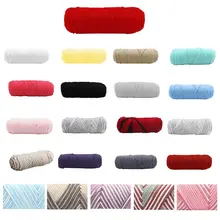 100 г молочная хлопковая пряжа для ручного вязания, толстая 8 нитей, ручная вязка, DIY нить