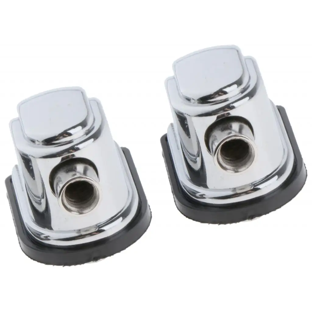 2 Pieces Metal Snare Drum Lugs Claw Hooks Set for Drum Set Replacements