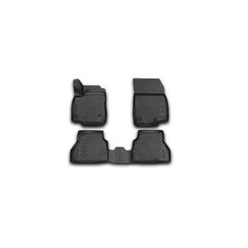 

3D mats in salon Ford B-Max, 2014, cotton, 4 PCs (PU) ford B-Max)