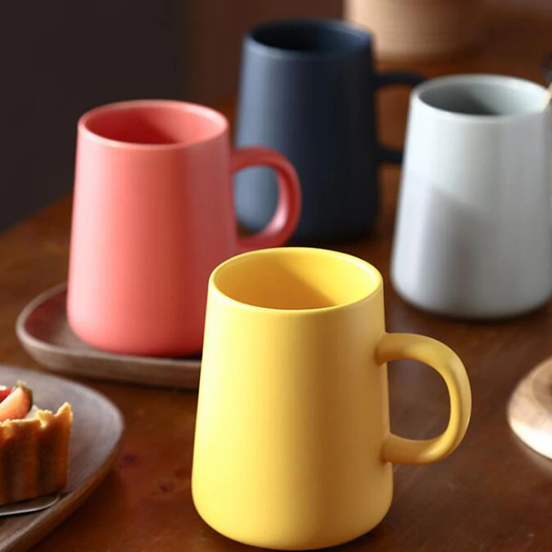 

Exquisite Personality Ceramic Cup Coffee Cup Office Large Capacity Tea Cup Coffee Cup Personality Cup Home Breakfast Milk Cup