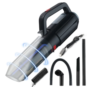

Portable Wireless Car or Car Interior Vacuum Cleaner Mini Dust Collector Dust Removal / Inflation 3 Functions